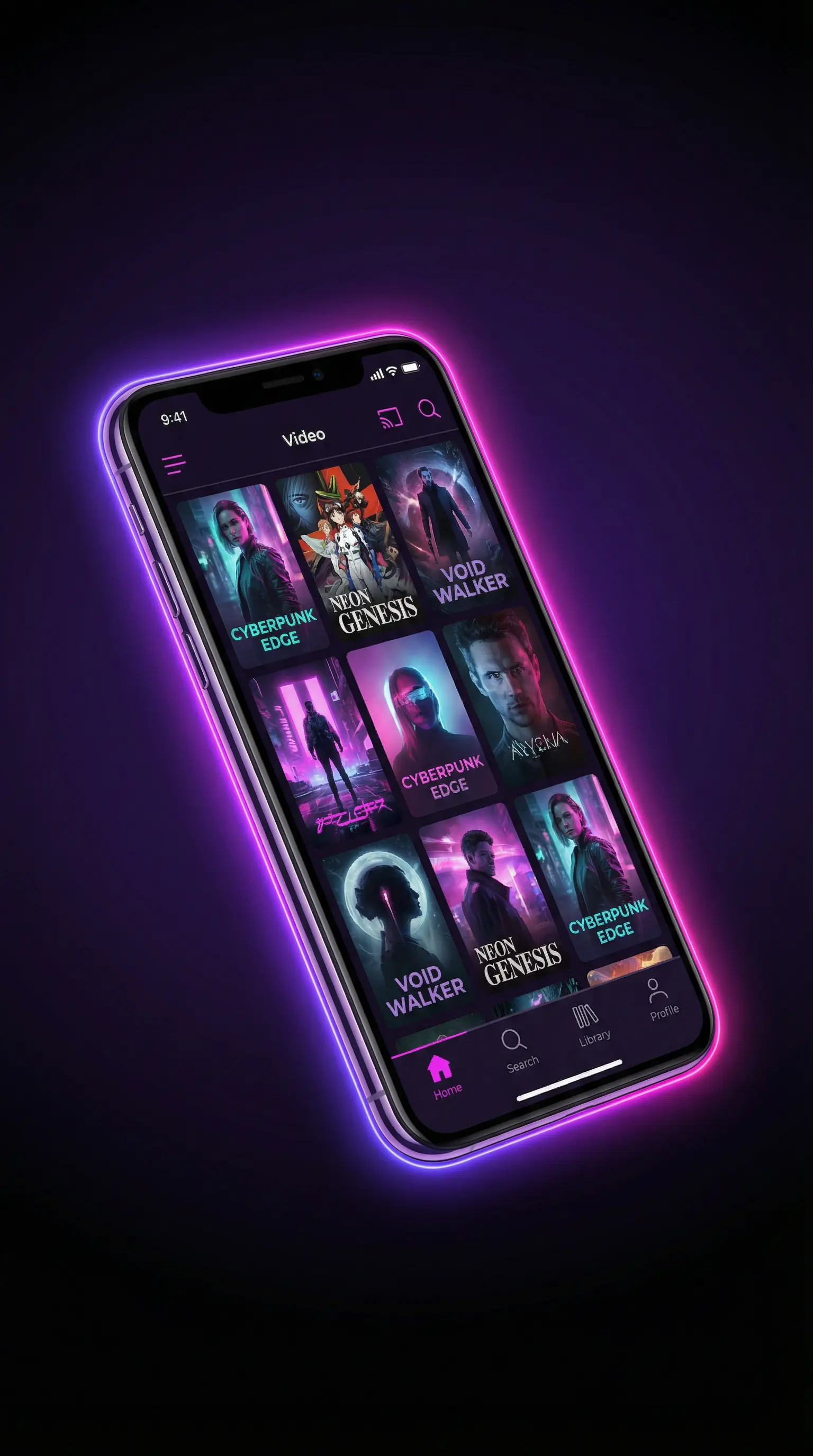 羞羞漫画 APP视频客户端界面